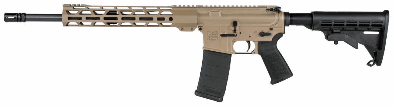 Diamondback DB15 223 Rem/5.56mm, 16″ Barrel, Flat Dark Earth, 6 Position Stock, 30rd