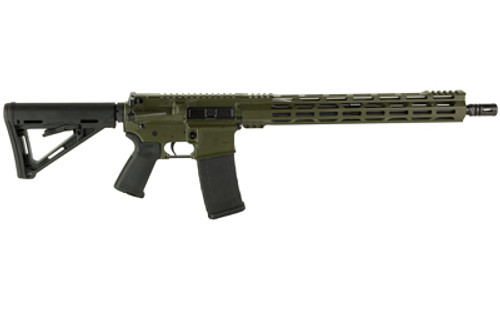 Diamondback DB15 223 Remington/5.56x45mm, 16″ Barrel, Olive Drab Green Cerakote, M-Lok Handguard, 30rd