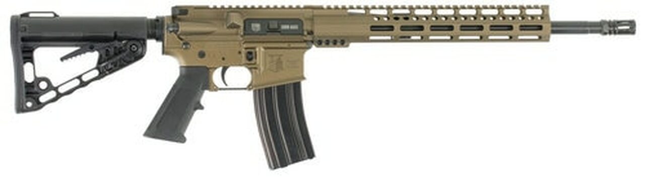 Diamondback DB15, .300 Blackout, 16″, 30rd, M-Lok, Burnt Bronze