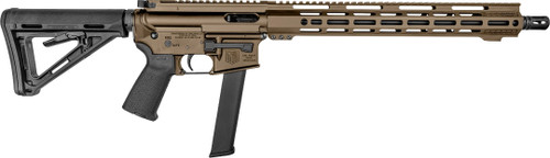 Diamondback DB15 9mm, 16″ Barrel, Flat Dark Earth, 32rd