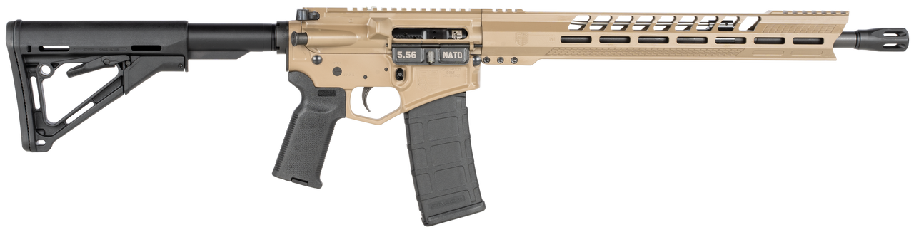 Diamondback DB15 BLACK GOLD AR-15, 223/556NATO, 16″ Barrel, 15″ M-Lok V Rail, Flat Dark Earth, Magpul CTR Stock, 30Rd PMAG