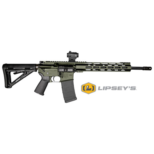 Diamondback DB15 Carbon Series Special Edition Package Includes Red Dot Sight 223/5.56 16″ Barrel, 12″ M-LOK Rail 30rd