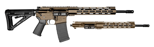 Diamondback DB15 Combo 5.56x45mm/300 Blackout 16″ Barrel, Flat Dark Earth, Includes 2 Uppers, 30rd