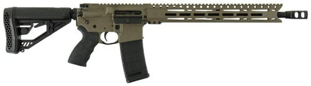 Diamondback DB15 Elite, .223/5.56, 16″ Barrel, 30rd, Adaptive Tactical EX Performance Stock, Flat Dark Earth