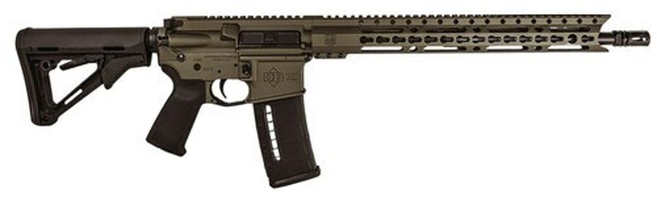 Diamondback DB15 Elite, .223/5.56, 16″ Barrel, 30rd, Magpul CTR Stock, Burnt Bronze