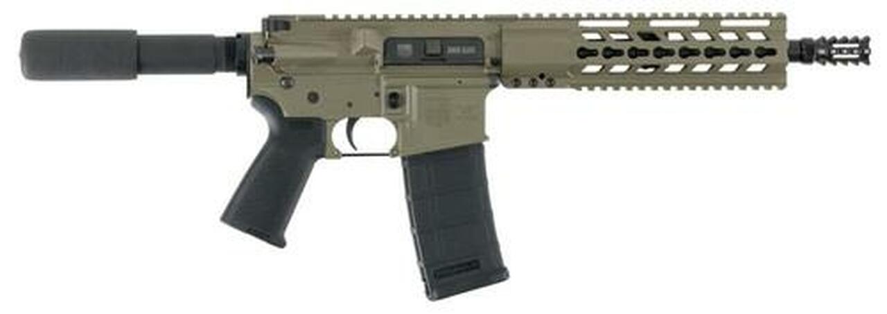 Diamondback DB15 Pistol, .300 AAC Blackout, 10.5″, 30rd, Flat Dark Earth