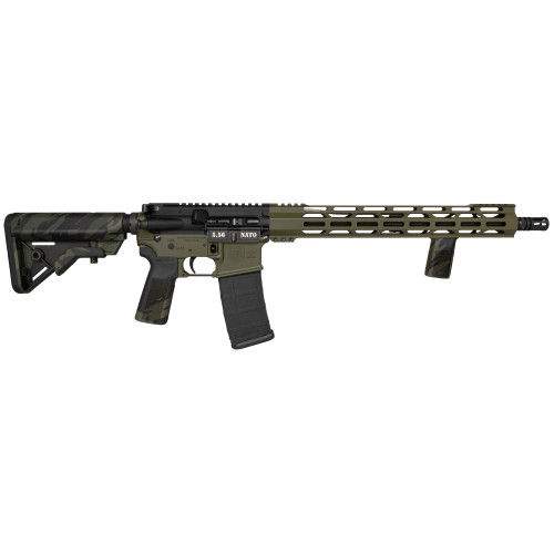Diamondback DB15 TALO AR-15, 556/223, 16″ Barrel, Multicam Cerakote Finish, Olive Drab Green, 30 Rd