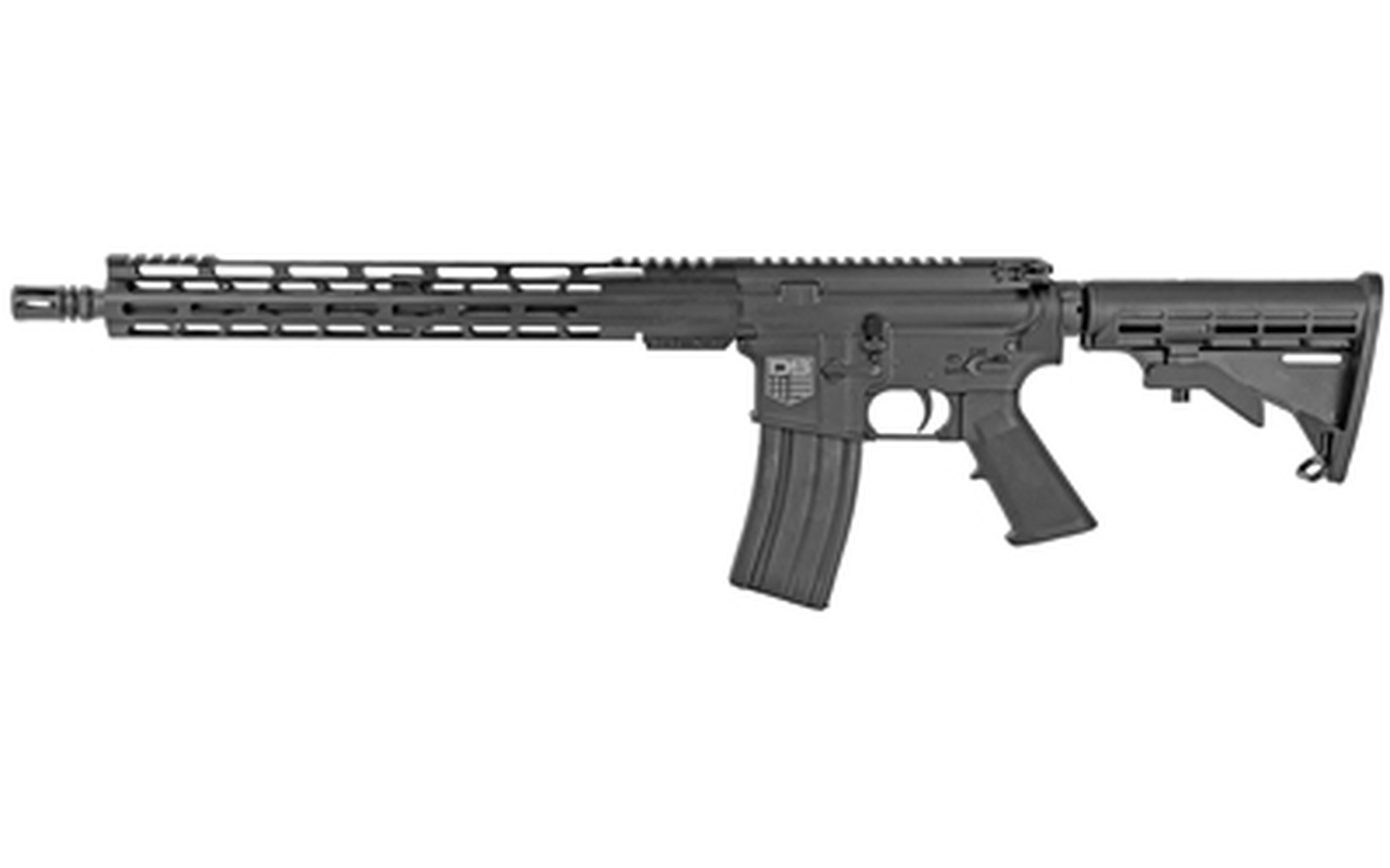 Diamondback DB15WSB AR-15 223/5.56, 16″ Black Barrel, Black Finish, 15″ M-Lok Rail, 30rd