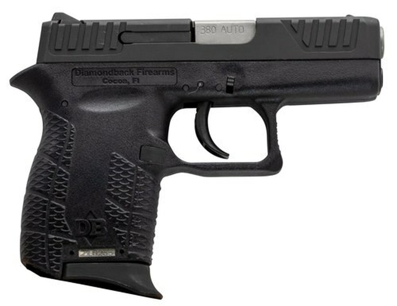 Diamondback DB380 380 ACP, Viridian Laser, Black, 6rd