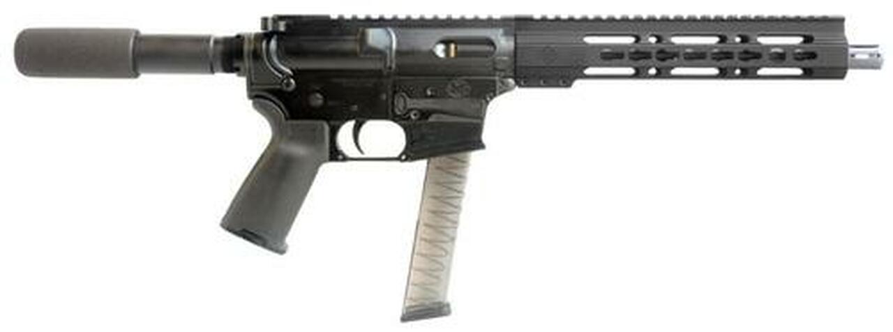 Diamondback DB9 AR Pistol, 9mm, 10″, 33rd, Black Hard Coat Anodized