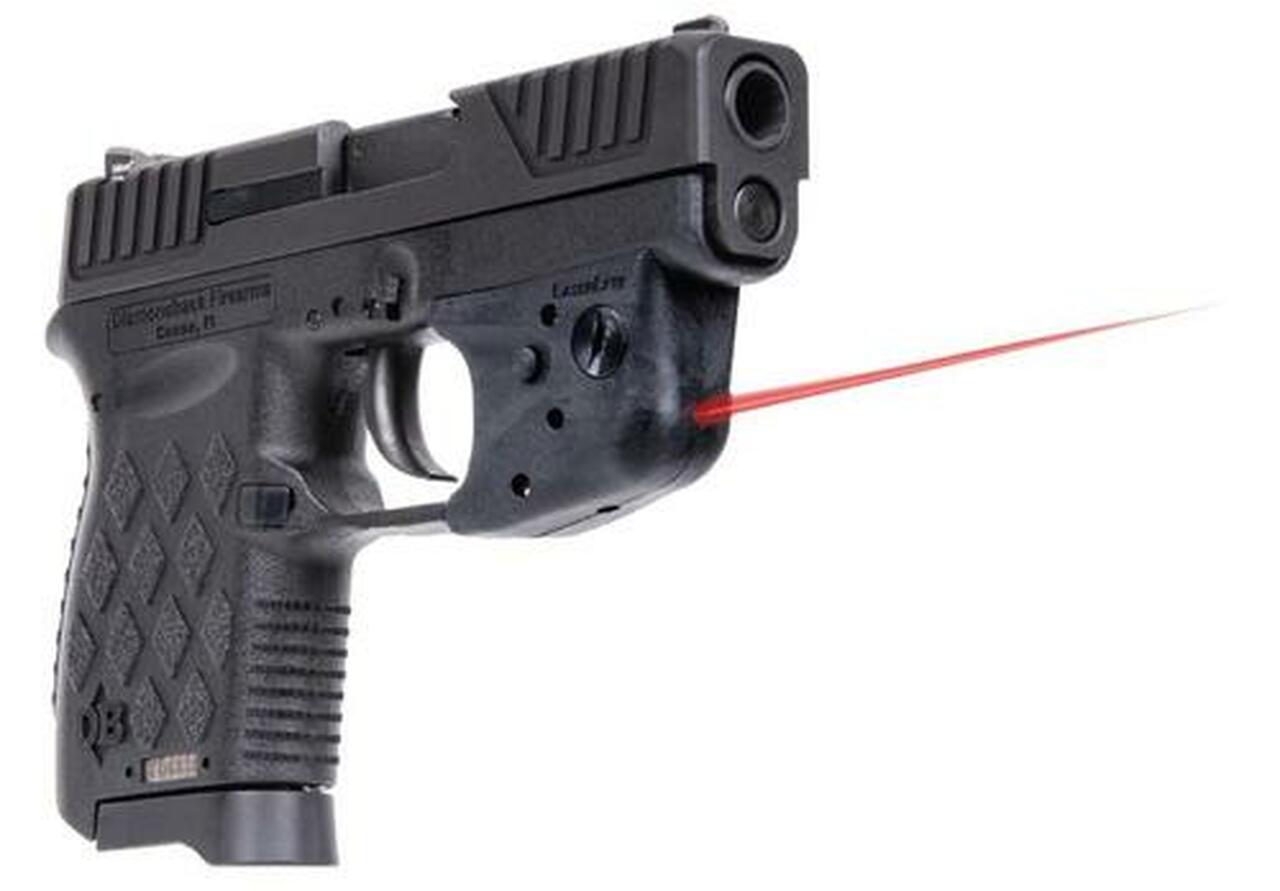 Diamondback DB9, LaserLyte DA 9mm 3″ Barrel, Integral Grip Black, 6rd