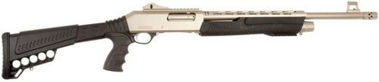 Dickinson Defense Pump 12 Ga, 30″, 3″ Chamber, 5rd, Synthetic Adj., Pistol Grip, Marinecoat
