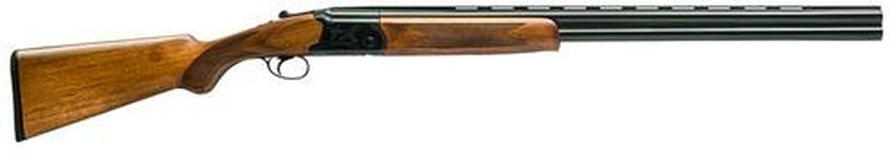Dickinson Hunter O/U 12 Ga, 28″, 3″, Wood Stock, Black