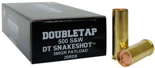DoubleTap 500 Smith & Wesson, 380gr, DT Snakeshot, 20rd Box
