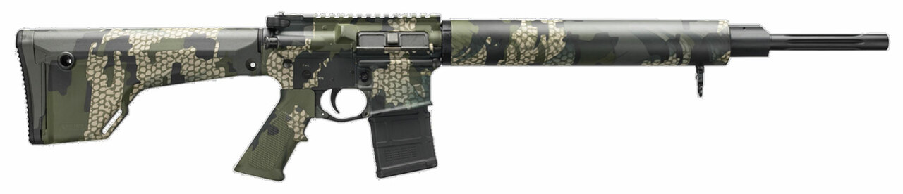 DPMS Prairie Panther .223 Rem, 20″ Barrel, KUIU Verde Camo, A2 Fixed Stock, 20rd