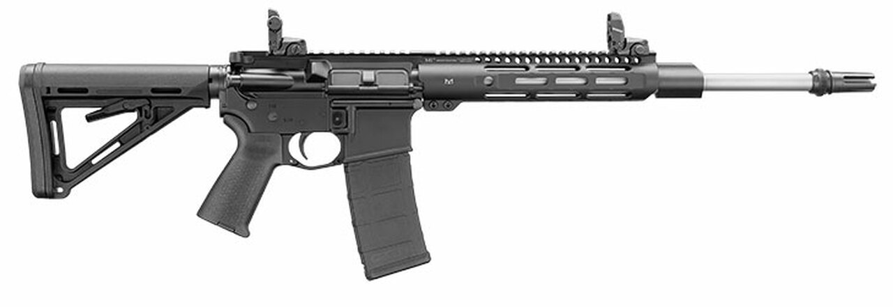 DPMS Recon 5.56/.223, 16″ Barrel, M-Lok, Magpul Sights, AAC Flash Hider, Black, 10rd