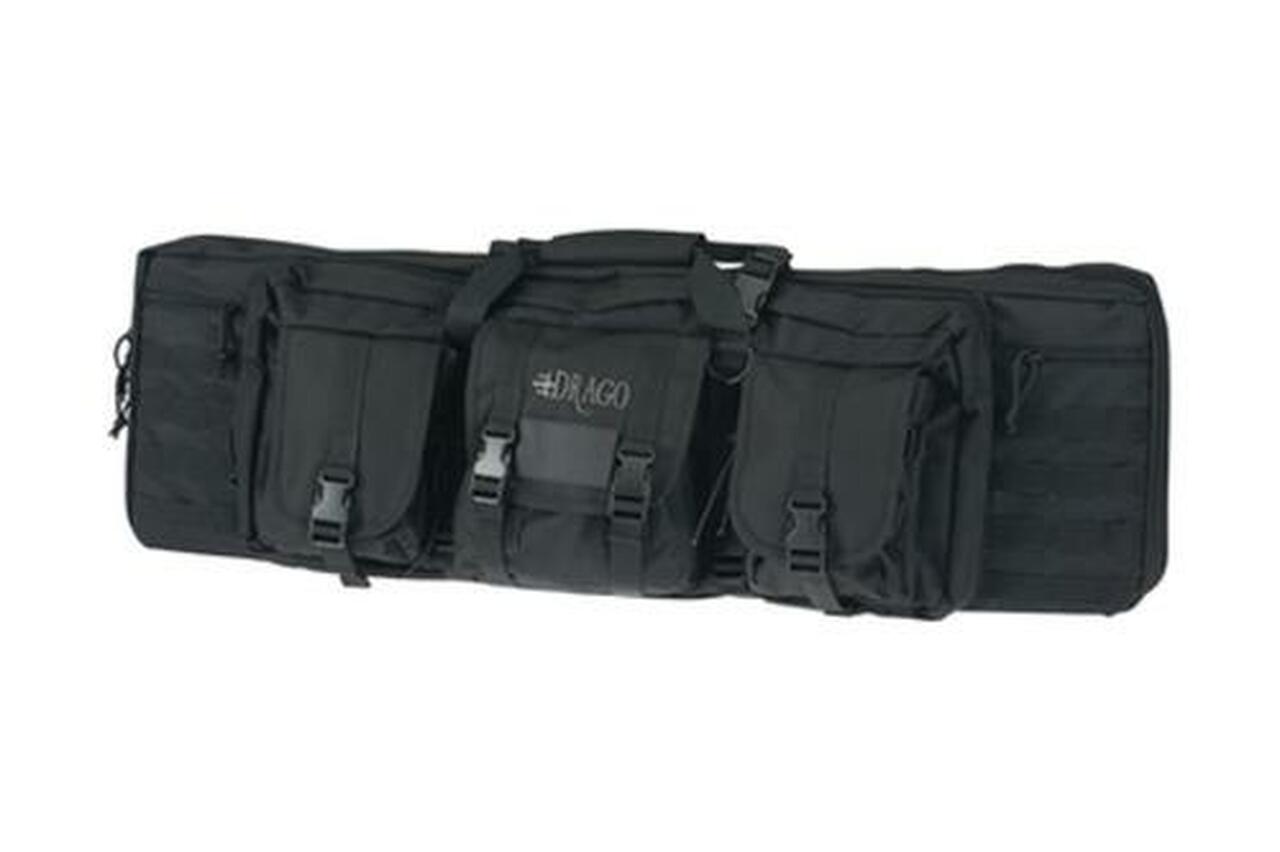 Drago Gear 12-301BL Tactical Double Gun Case 36″ 600D Polyester Black