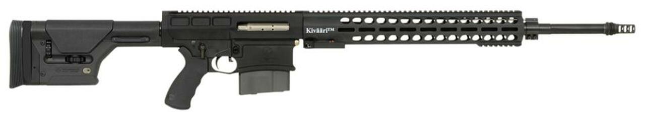 DRD Tactical Kivaari Semi-Automatic 338 Lapua Magnum, 24″, PRS Stock Black, 10+1 Magpul