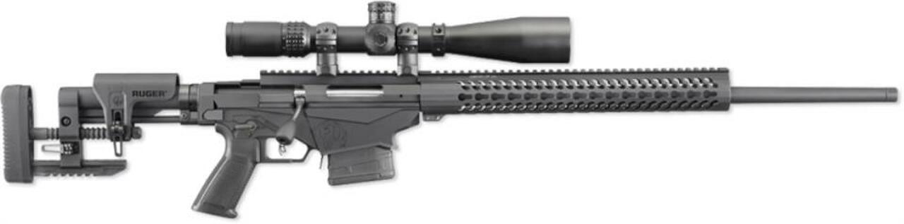 *D*Ruger Precision Rifle, Bolt Action, .308 Win, 20″, Folding Stock, Black