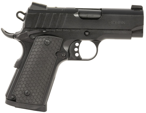 EAA MC1911 SC Influencer 45 ACP, 3.4″ Barrel, Black Cerakote, Optic Ready, 6rd