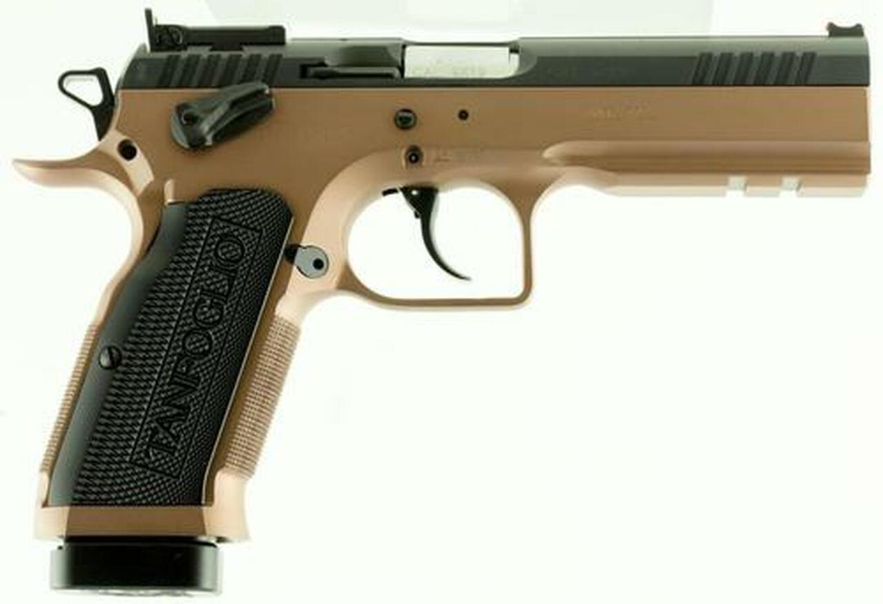 EAA Witness 9mm, 4.5″, Aluminum Grips, Bronze Finish, 17rds