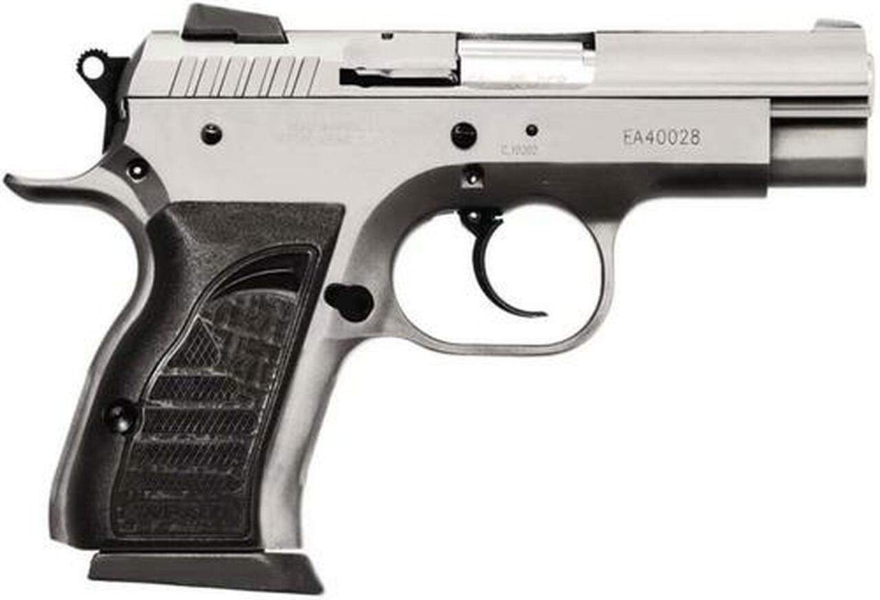 EAA Witness Compact Steel 45 ACP 3.6″ Barrel, Rubber Grip Wonder Finish, 8rd