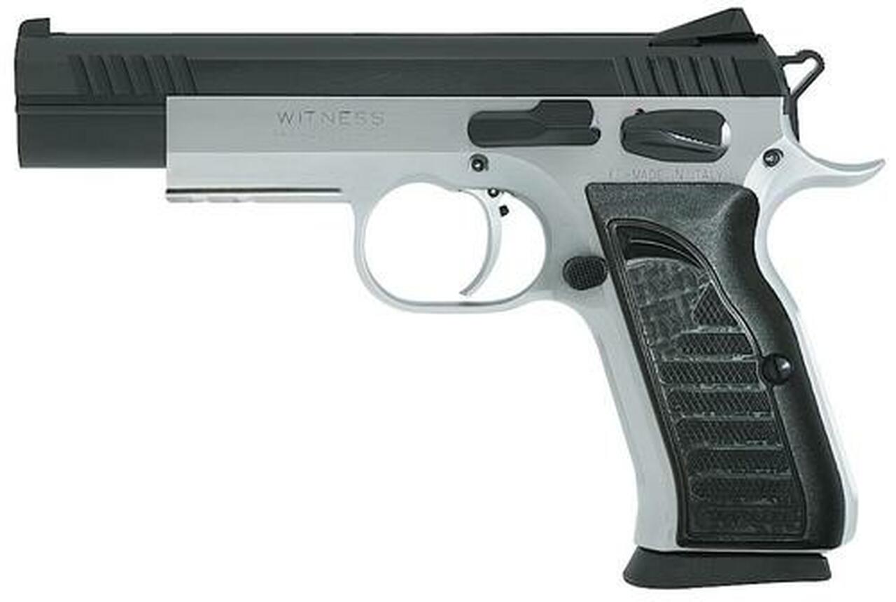 EAA Witness Elite Match, 38 Super, 4.8″ Barrel Two Tone, 17rd Mag