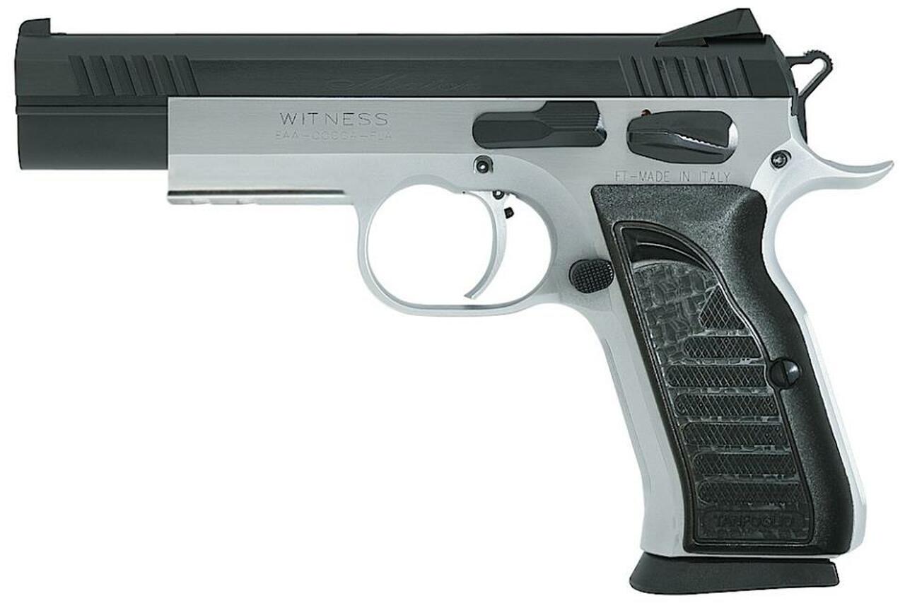 EAA Witness Elite Match, 9MM, Two Tone, 4.75″ Polygonal Barrel 17 Rnd Mag