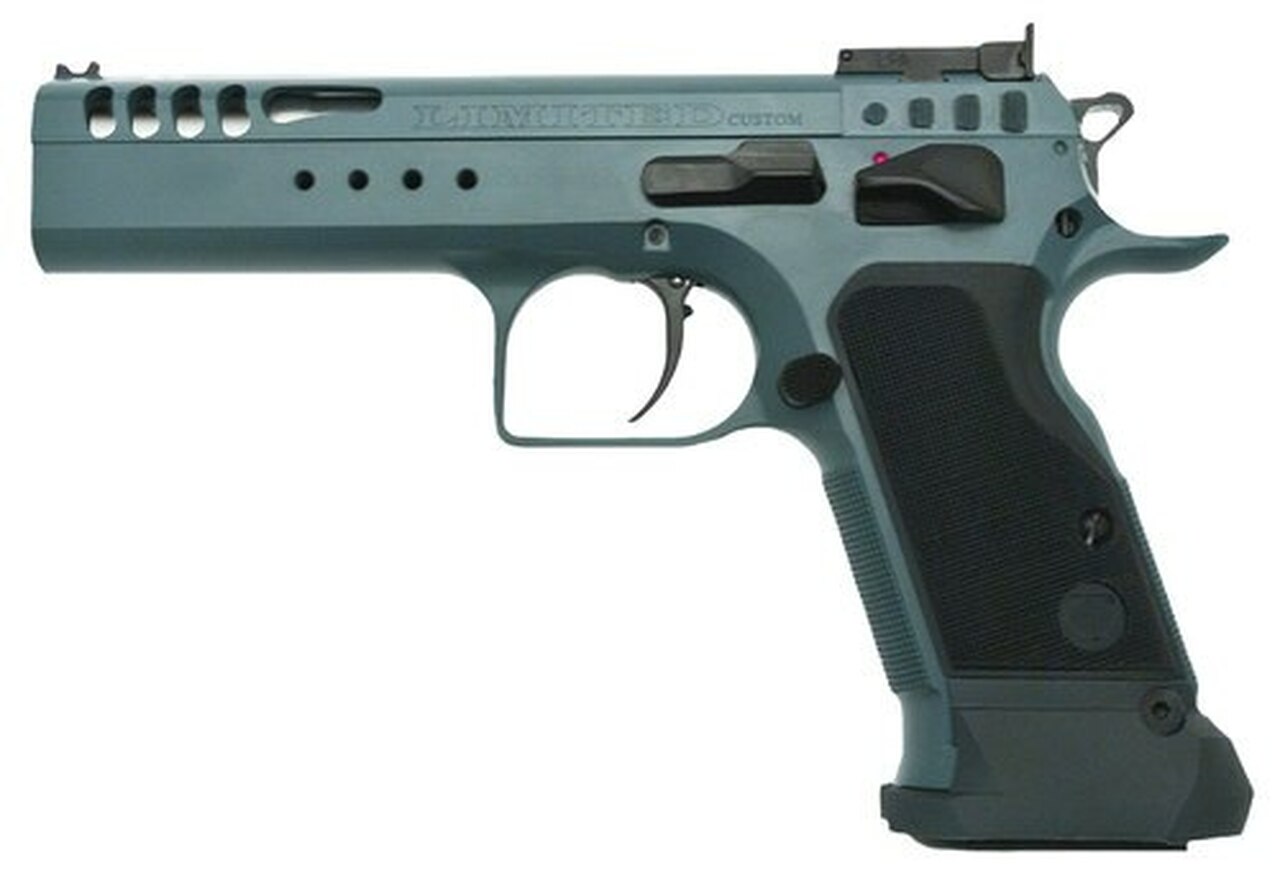 EAA Witness Limited Custom, 9mm, 17rd, 4.75″ Barrel, Ambidextrous Safety, Steel Tancoat
