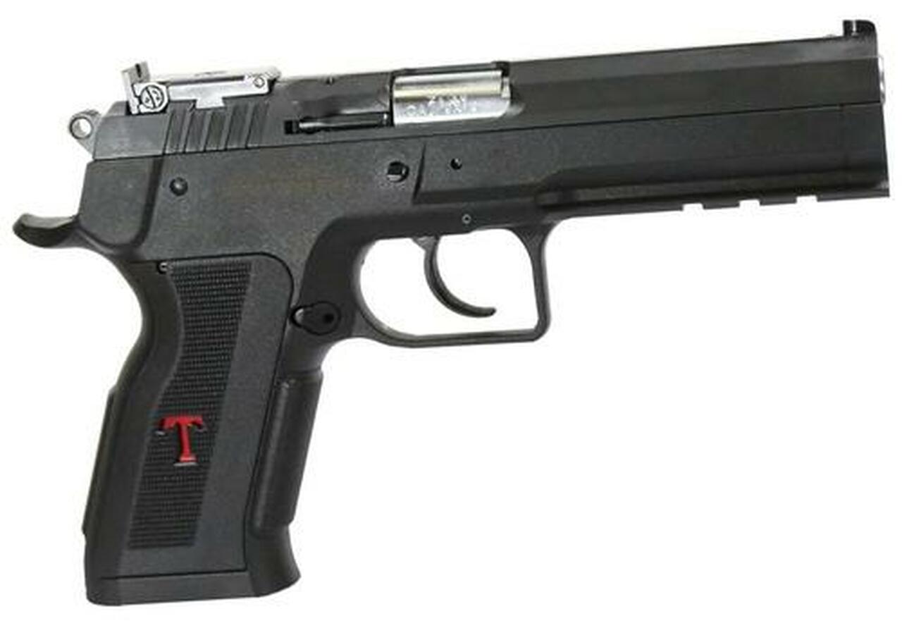 EAA Witness P Match 9mm, 4.75″, 19rd, Black Polymer Grip, Black