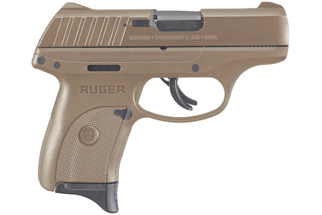 EC9s 9mm Carry Conceal Pistol with Flat Dark Earth Cerakote Finish