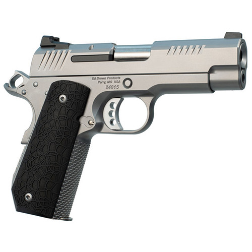Ed Brown EVO KC9 9mm, 4″ Barrel, Stainless, Black G10 Grips, 9rd