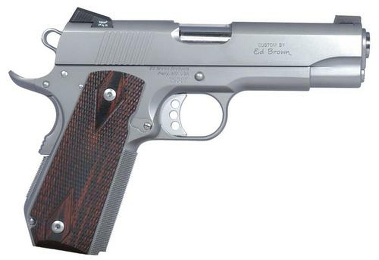 Ed Brown Executive Carry SOA 45 ACP 4″ Barrel Laminate Grip 7 Rd Mag