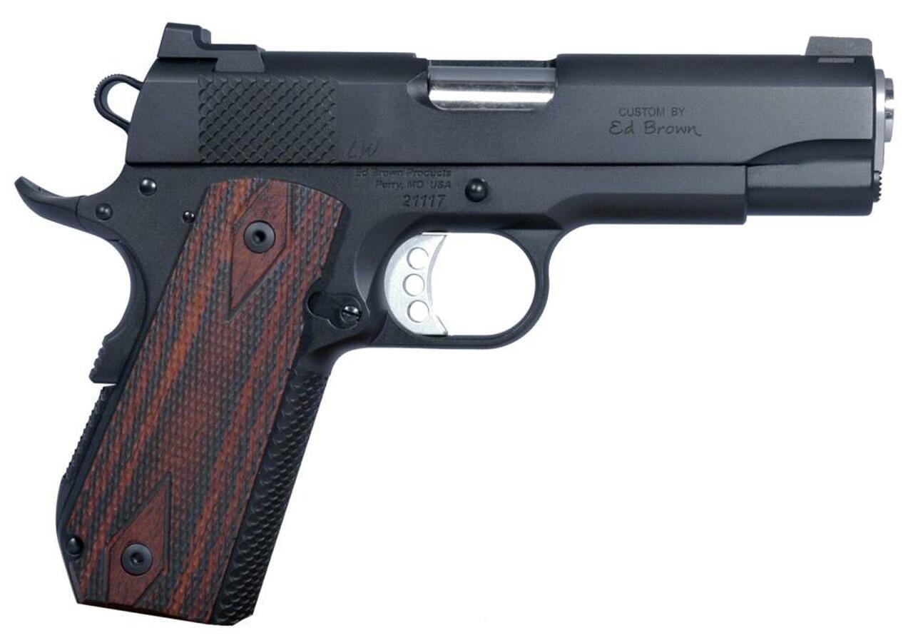 Ed Brown Kobra Carry Gen4 SOA 45 ACP 4″ Barrel Laminate Grip 7 Rd