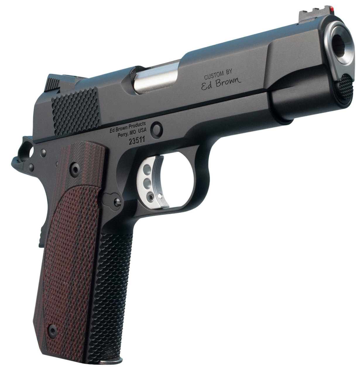 Ed Brown Kobra Carry Lightweight Single 9mm 4.25″ Barrel, FOF Laminate Wood Grip Black Gen4 Stainless Steel, 8rd