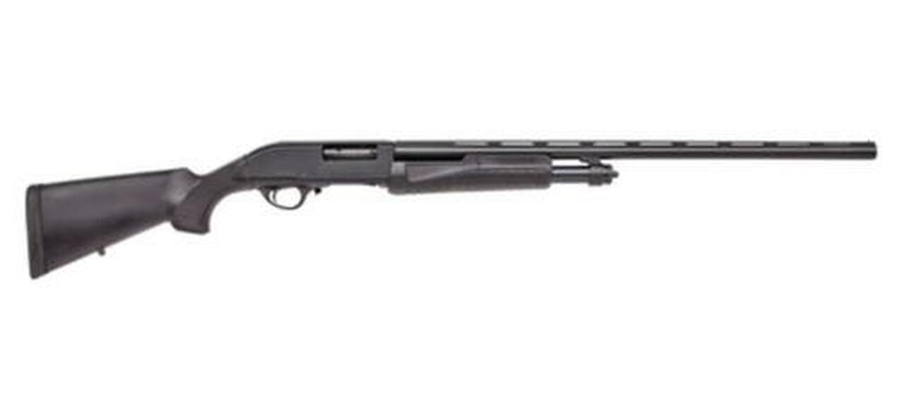 Escort Field Pump Shotgun 12 Ga 3″ Chamber 28″ Barrel Blue Finish Black Synthetic Stock 4rds