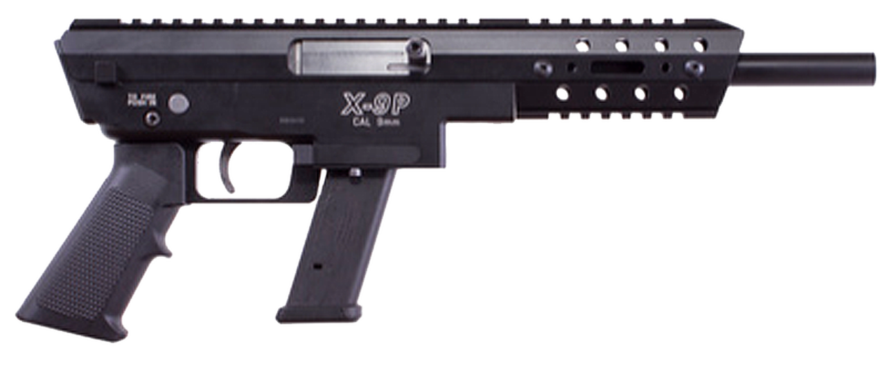 Excel X-9P X-Series 9mm, 8.50″ Barrel, Black, 17rd