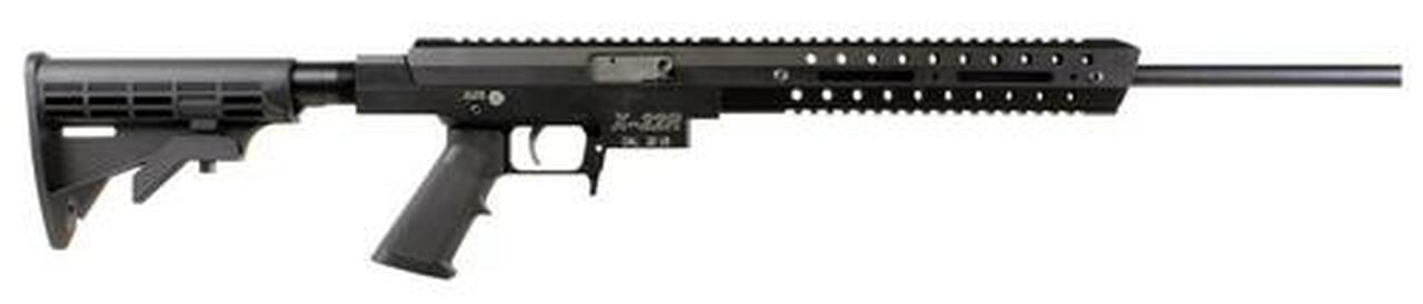 Excel X-Series X-22R, 22LR, 18″, 10rd, Collapsible Stock, Black