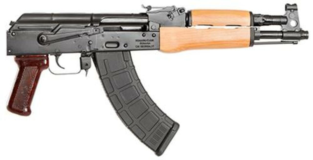 F.A. Cugir Draco AK-47 Pistol, 12.25″ Barrel, AKM Sights, 30rd Mag