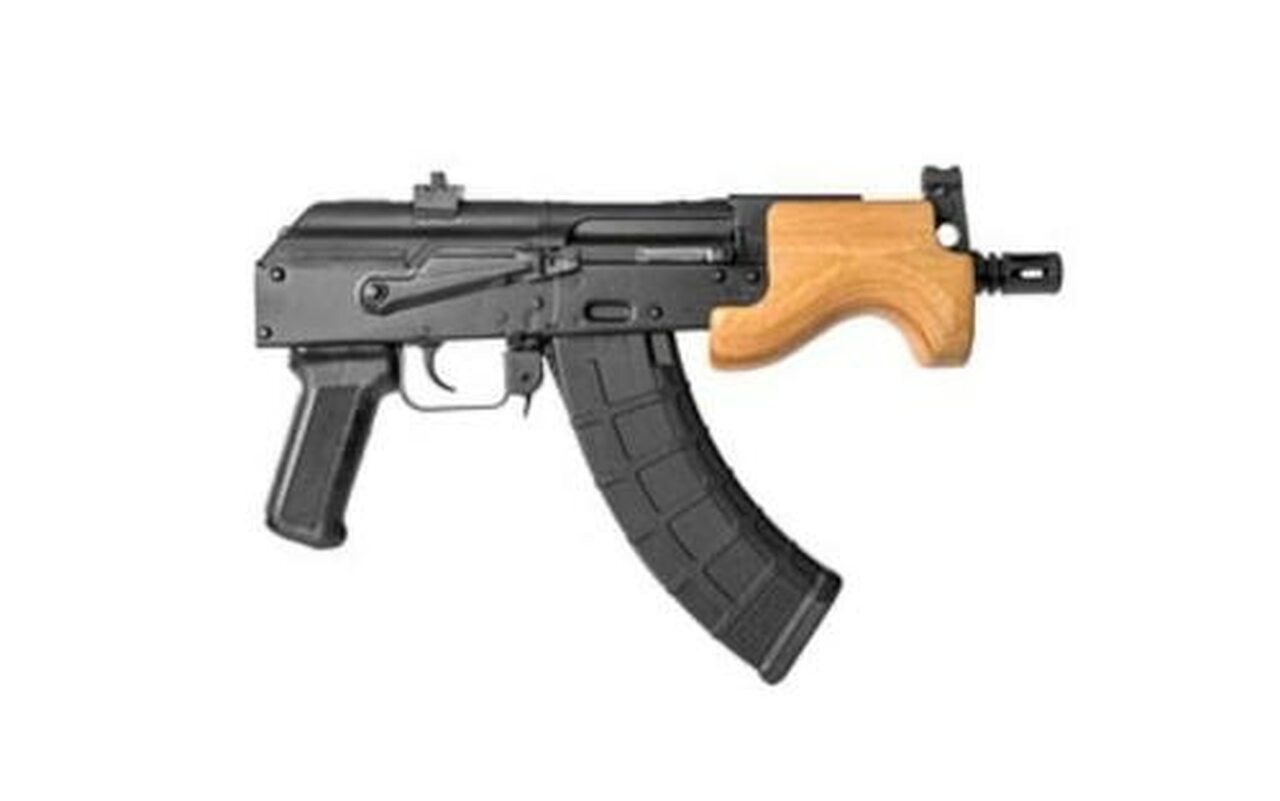 F.A. Cugir Micro Draco AK-47 Pistol Minor Cosmetic Blemish 7.62×39, 6″ Barrel 30rd Mag