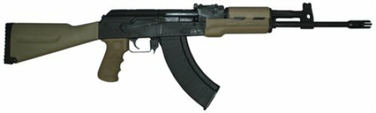 F.A. Cugir M+M M10-762T 7.62x39mm, 16.25″ Barrel, Flat Dark Earth, 30rd