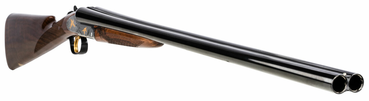 F.A.I.R. Iside Deluxe Prestige SXS 16 Ga, 28″ Barrel, Walnut Stock, Blued, 2rd