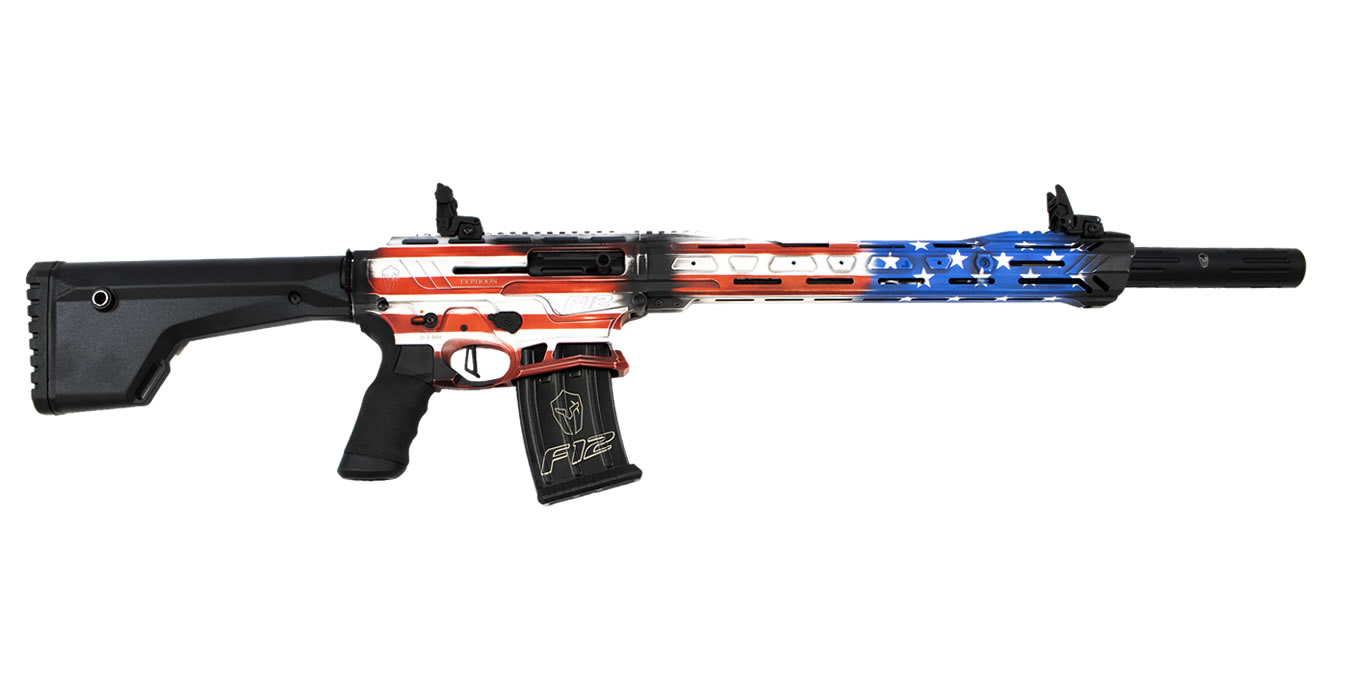 F12 Sport 12 Gauge Semi-Automatic Shotgun with American Flag Finish