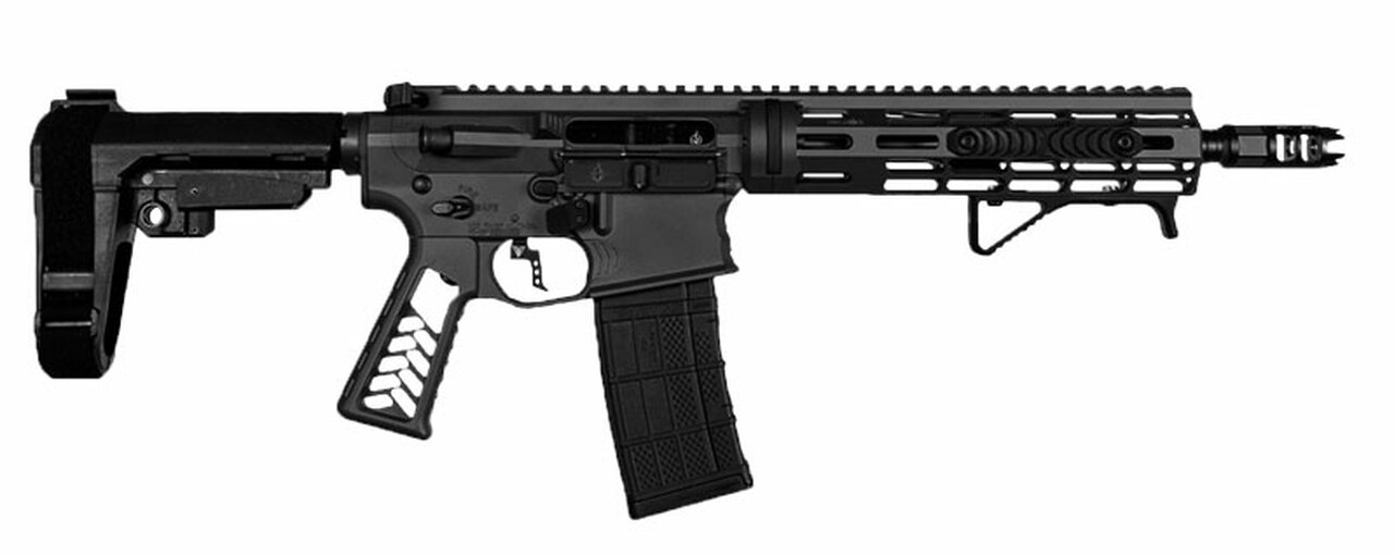 Falkor Phantom AR-15 Pistol Black 5.56/223 10.5″ Barrel SBA3 Brace 30rd Mag