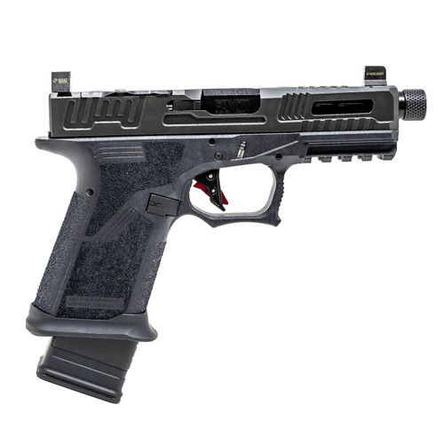 Faxon FX19 Hellfire 9mm, 4.6″ Threaded Barrel, Black, 15rd