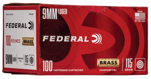 Federal Champion 30 Super Carry, 90gr, Full Metal Jacket, 50rd Box