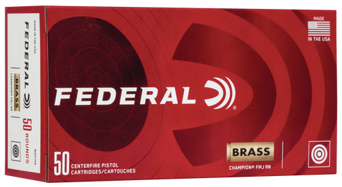 Federal Champion Training 10mm Auto, 180gr, FMJ, 50Bx/20Cs