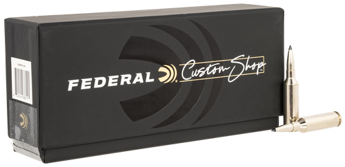 Federal Custom Ammo Shop 6.5 PRC, 130gr, Terminal Ascent, 20rd Box