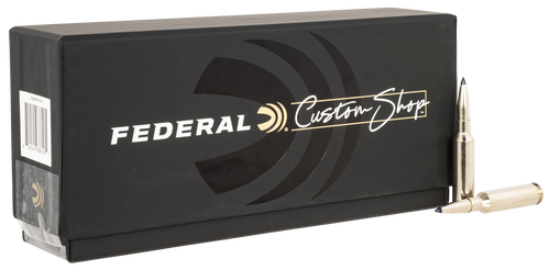 Federal Custom Shop 6.5 Creedmoor, 130gr, Terminal Ascent. 20rd Box