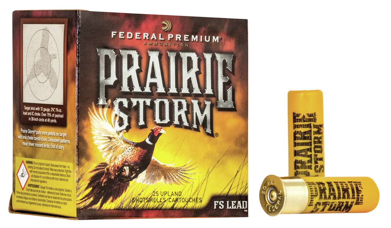 Federal Prairie Storm FS Lead 16 Ga, 2.75″, 1 1/4 oz, 6 Shot, 25rd Box